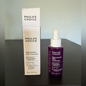 Paula's Choice Niacinamide 20% Treatment with Acetyl Glucosamine + Purslane NEW